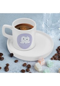 Resim Bk Gift Kişiye Özel Sunum Tabaklı Diş Hekimi Tasarımlı Kahve Fincanı-6, Sevgiliye Hediye, Arkadaşa Hediye, Diş Hekimi Hediye Kobitmeyen137785 Bk Gift 