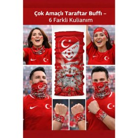 Resim Colizon Unisex Motosiklet Maskesi Bandana - Uv Korumalı Termal Outdoor Boyunluk-Buff 