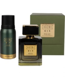 Resim Chronic Men Erkek Parfüm & Deodorant Krt Set 100+150 ml - Prive 