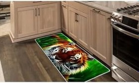 Resim Colorix Carpet Kaymaz Taban Tezgah Önü Mutfak Paspası 75x150 Cm No: 002 