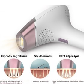 Resim Lumen Tech 999.999 Atım IPL Lazer Epilasyon – Buz Soğutmalı, Kadın & Erkek İçin 