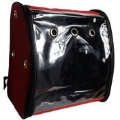 Resim Multi Magic Çift Açılılır Kedi ve Küçük Irk Köpek Taşıma Çantası - Kırmızı 