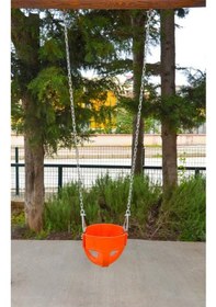 Resim Teplay Zincirli Sumo Bebek Salıncağı Turuncu 