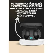 Resim Dijital Göstergeli Kulaklık ve 7 Kordonlu Akıllı Saat Android ve Ios Uyumlu Uyku Takibi Sesli G 