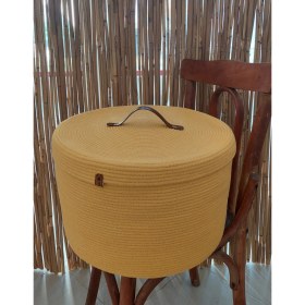 Resim HandMadeSNM El Yapımı Özel Tasarım Çamaşır/oyuncak Sepeti 
