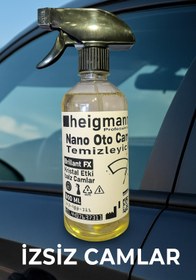Resim HEİGMANN oto cam silme temizleme izsiz lekesiz cam silme sıvısı nano formül 