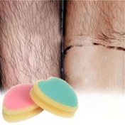 Resim 1 adet - Temizlemesi ve tekrar kullanılabilir Fiziksel Saç Giderici, Saç Giderme Süngeri, Nazik Peeling, Kişisel Bakım, Kullanıcı Dostu, Ev Sağlık için Gerekli. 