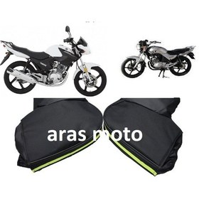 Resim Yamaha Ybr 125-ybr 125 Esd Rüzgarlık Elcik Koruma Telefon Tutuculu Supermoto 