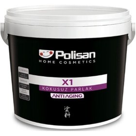Resim Polisan X1 Su Bazlı Kokusuz Parlak Ahşap Ve Metal Boyası 2.5 Lt Yeşil 571 