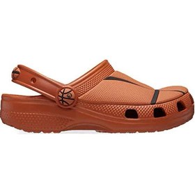 Resim Crocs Classic Basketball Clog K Çocuk Terliği 210156-805 Turuncu Turuncu 