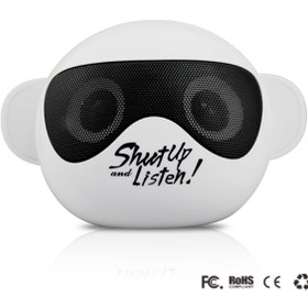 Resim Icutes M205 Cool Monkey Radyolu Bluetooth Hoparlör 