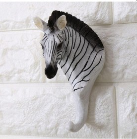 Resim Dekoratif Modern Duvar Askılık Zebra Duvar Dekor Askı 