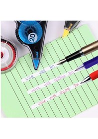 Resim Şerit Daksil 5mmx8 Metre 6 Adet Şerit Düzeltici Temat Şerit Silici Büro Ofis Okul 