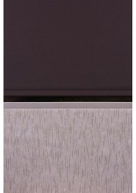 Resim Kahve Düz Etek Dilimsiz Mat Sun P-1745 Zebra Stor Güneşlik Perde 