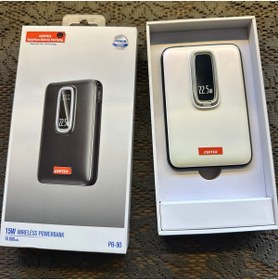 Resim Iphone Uyumlu Magsafe Powerbank Kablosuz Telefon Şarj Aleti 15W 10.000 Mah Pb-90 