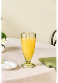 Resim Karaca Minton Meşrubat Bardağı Açık Yeşil Yeşil 