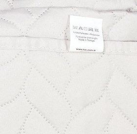 Resim Taç Glory Örgü Desenli%100 Polyester Yatak Örtüsü Seti, Taş, Tek Kişilik 