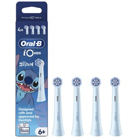 Resim Oral-B iO Çocuk 6 - Stitch Diş Fırçası Yedek Başlığı - 4 Adet 