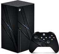 Resim TACKY DESIGN Efsanevi Sonsuz Uzay Kaplama Xbox Serisi x Fütüristik Konsol ve İki Kumanda Kaplaması, Xbox x Çıkartma Premium Vinil 3M Çıkartma Tam sargı, Xbox Kapak 