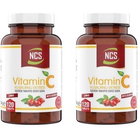 Resim Ncs Vitamin C 1000 Mg Beta Glukan Kuşburnu Çinko 120 Tablet 2 Kut 