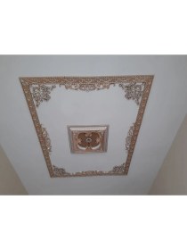 Resim Deco Market Decogold 60*60 cm Bronz Saray Tavan 
