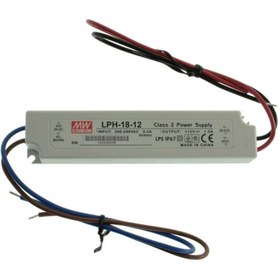 Resim Meanwell Lph-18-12 18w 12v 1,5a Sabit Voltaj Led Driver Ip67 