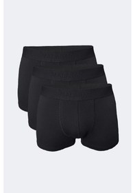 Resim Malabadi Erkek Siyah 3 Lü Paket Modal Kısa Boxer 011 