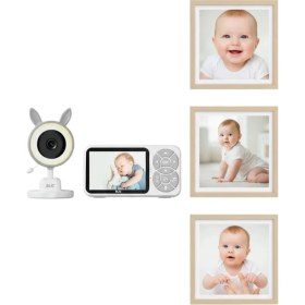 Resim TKÇ Gece Görüşlü Bebek Telsizi Besleme Hatırlatıcılı LCD Ekran 