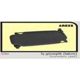 Resim İç Güneşlik Clıo Koyu Gri-415037 