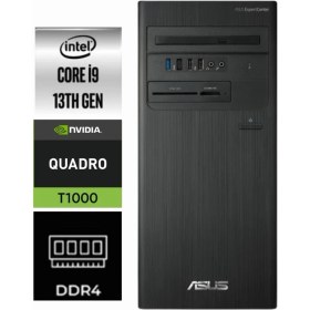 Resim Asus Expertcenter D5 Tower I9 13900K D500TE-662 64GB 1tb Quadro T1000 4 GB Windows 11 Pro Masaüstü Bilgisayar 