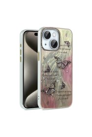 Resim artlab Art İphone 15 Kılıf Blade Aynalı Desenli Kapak - Desen 6 Lab 