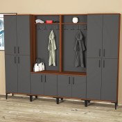 Resim Kalender Dekor Rose-1-1-4-4 Portmanto Vestiyer Ayakkabılık RS07 