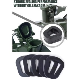 Resim 5 Adet Kauçuk Metal Benzin Yakıt Bidonu Contası Sızdırmaz Conta 