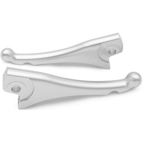 Resim Motosiklet Fren Debriyaj Kolları Vespa Gümüş İçin Motosiklet Gidonu 