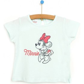 Resim Disney Baby Kız Bebek Pamuklu Lisanslı T-shirt 