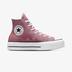 Resim Converse Chuck Taylor All Star Lift Unisex Pembe Platform Sneaker A10645c Pembe 