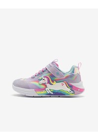 Resim Skechers Unicorn Chaser Büyük Kız Çocuk Mor Işıklı Spor Ayakkabı 302298l Lvmt Mor 