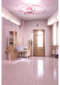 Resim Sole Modern Tasarım Pembe Renk Salon - Çocuk Odası - Hol Beya... Pembe 
