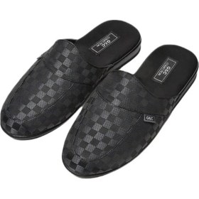 Resim Erkek Siyah Poli Taban Çeyizlik Ev Terliği Q3G8K5CK 