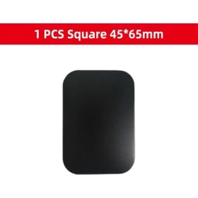 Resim GongtuShop 1 Adet Kare 45 65MM Tarzı Ack Metal Plaka Disk Mıknatıs Araç Telefon Tutacağı Demir Sac Etiket Mıknatıs Cep Telefonu Tutucu Araç Standı Montajı (Yurt Dışından) 