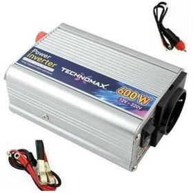Resim TOPTANFONİ 600w 12v Çevirici Invertör Araç Elektirik Çeviricisi Technomax 