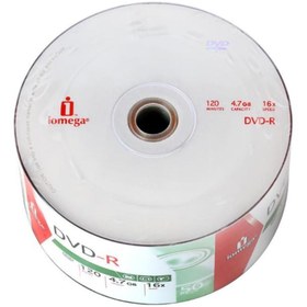 Resim IOMEGA Dvd-r 4.7 Gb 50'li Spindle - Idsp50m 