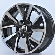 Resim R1 Wheels 15 inç 5*114.3 ET35 Siyah Jant Takımı (J-1144) 
