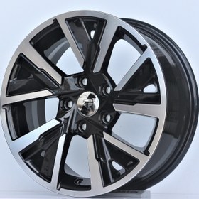 Resim R1 Wheels 15 inç 5*114.3 ET35 Siyah Jant Takımı (J-1144) 