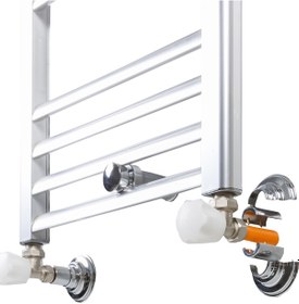 Resim Dıgısu Havlupan Boru Gizleme Aparatı-krom-2 Adet 