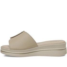 Resim Polaris 325565.Z 5FX Bej Kadın Dolgu Topuk Terlik 