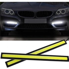 Resim Meyzone Gündüz Ledi Farı Su Geçirmez Gündüz Ledi Beyaz Sis Ledi 17CM 