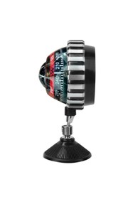 Resim OTO SÜSLEN İSTANBUL Araç İçi Pusula Cama Vantuzlu Aksesuar Pusula Kırmızı ışıklı 