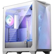Resim MSI MPG GUNGNIR 300R AIRFLOW WHITE TEMPERLI CAM 4X A-RGB FAN 4x120MM FAN ATX BEYAZ GAMING BILGISAYAR KASASI 