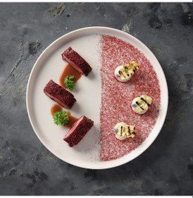 Resim Güral Porselen Bilbao 6 Parça 27 Cm Servis Tabağı -Krem 